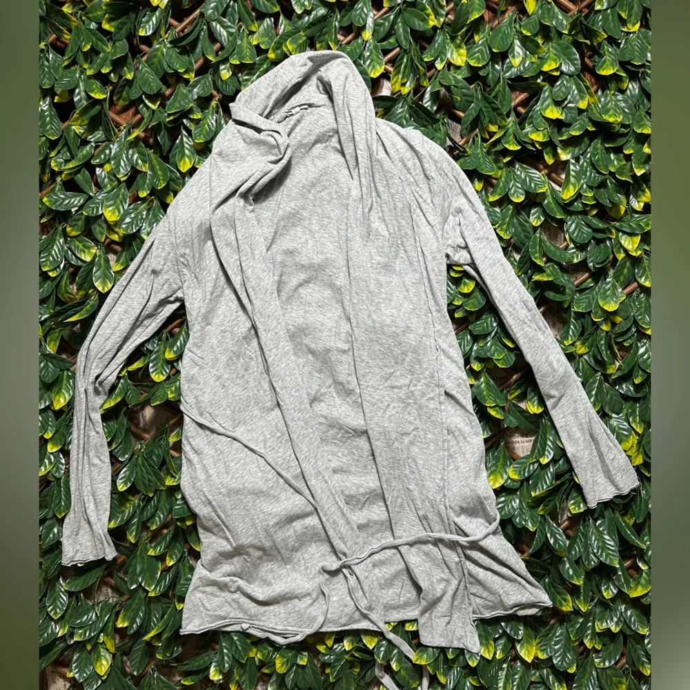 SKIN Organic Pima Cotton Jersey Robe Size 2 - Picture 7 of 8